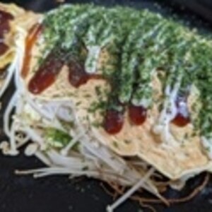 フライパンで広島焼き風お好み焼き